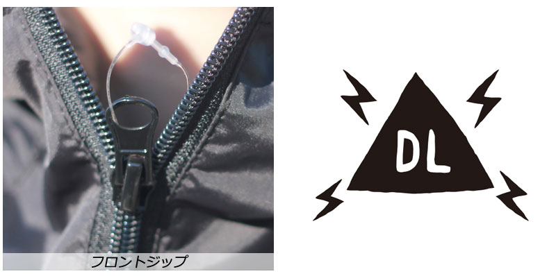 即出荷 22-23 DEATHLABEL/デスレーベル ANORAK LOGO メンズ レディース