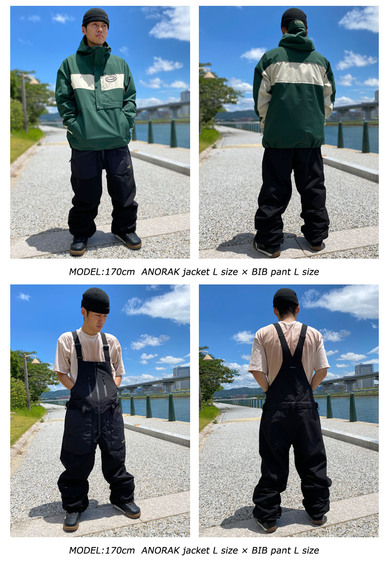 22-23 NOMADIK/ノマディック BIB pant メンズ レディース 防水