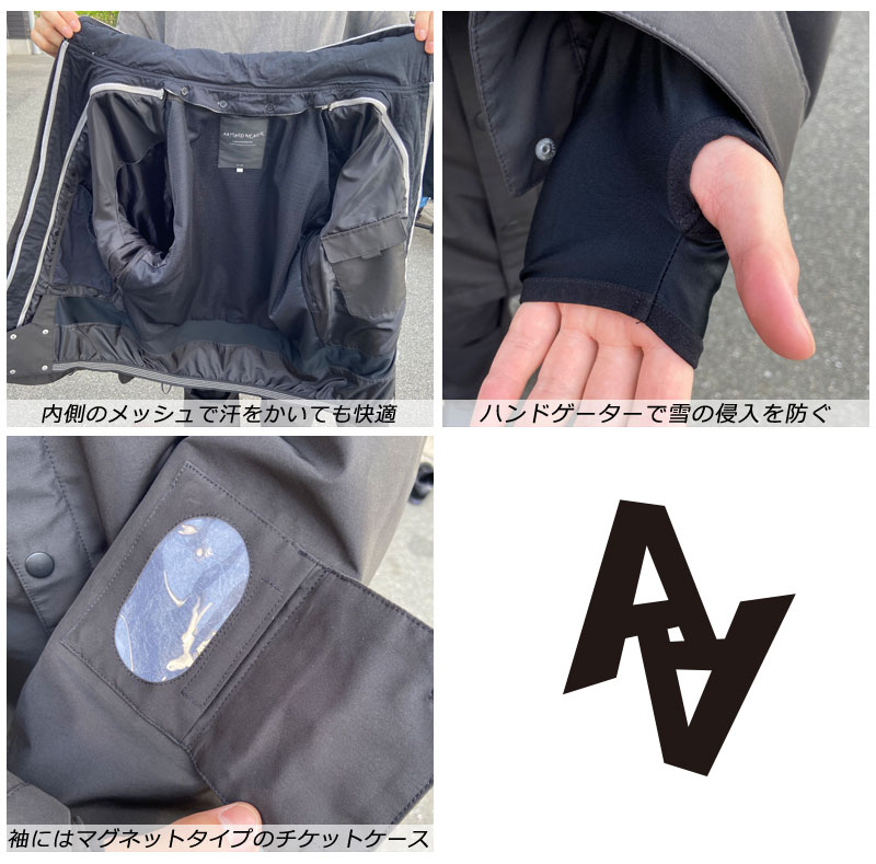 ❗️最終値下❗️美品！スノボーウェア ダブルエー AA コーチジャケット aa_22-23_coach_c_dot.jpg