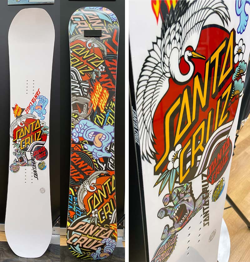 SANTA CRUZ 22-23 CRUZ/サンタクルーズ DECAL 3 デカール メンズ