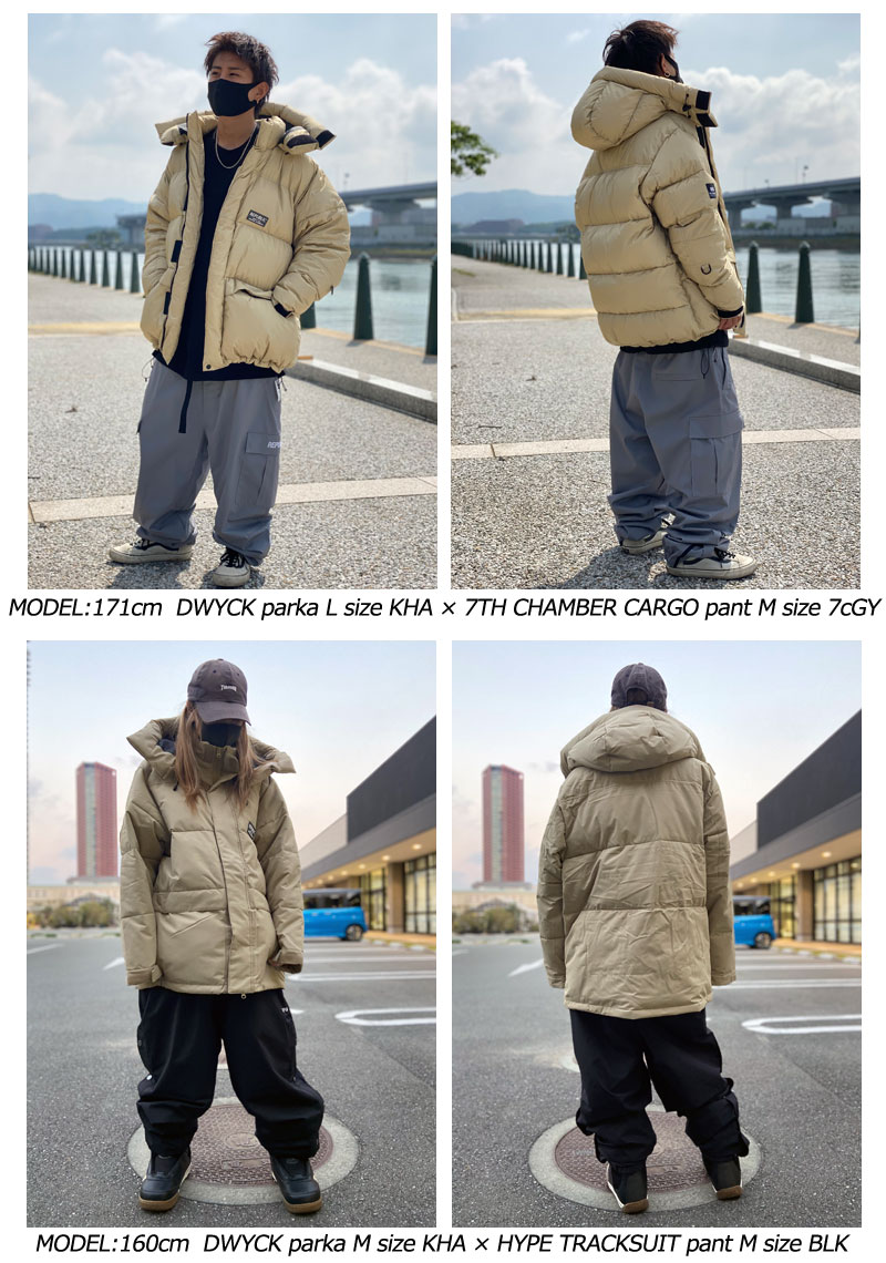 即出荷 22-23 REPUBLIC &CO/リパブリック DWYCK parka メンズ