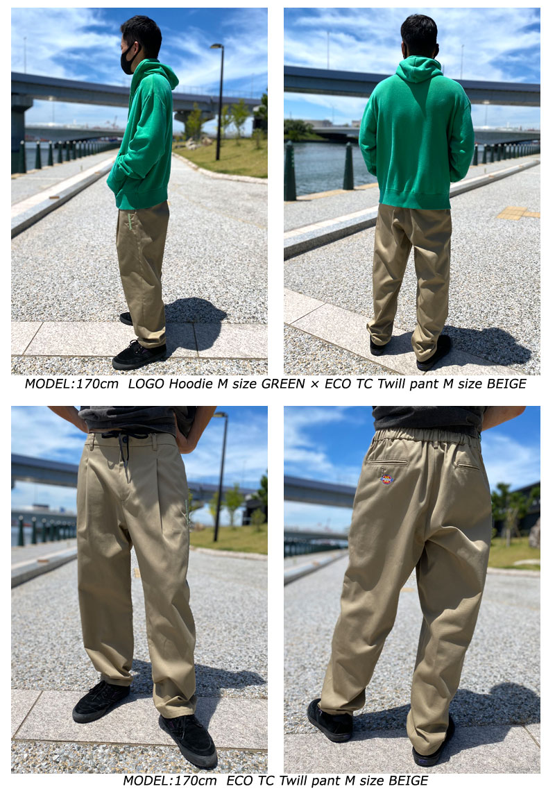 22-23 inhabitant/インハビタント ECO TC pant メンズ レディース