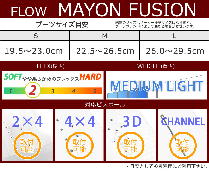 FLOW 即出荷 23-24 / フロー MAYON FUSION マーヨン