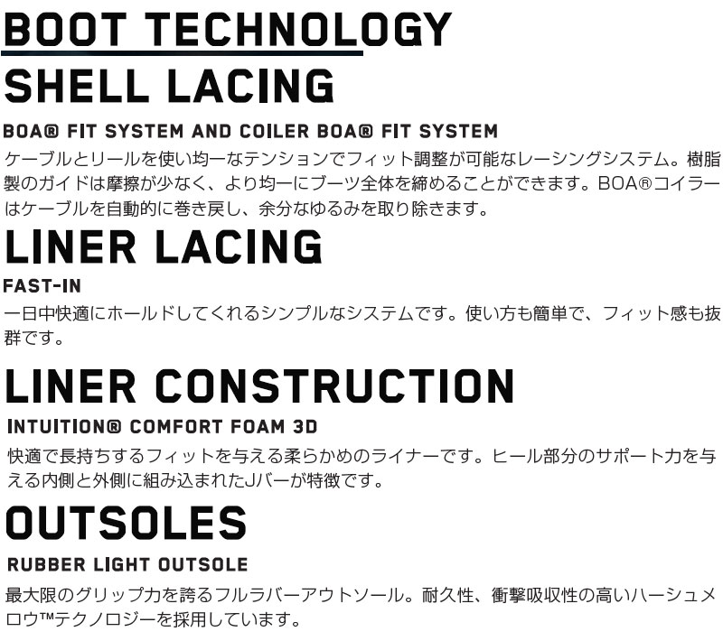 22-23 K2/ケーツー HAVEN ヘブン ブーツ レディース BOA ボア スノーボード 2023 22-23 2023 S1462281526(13585円)