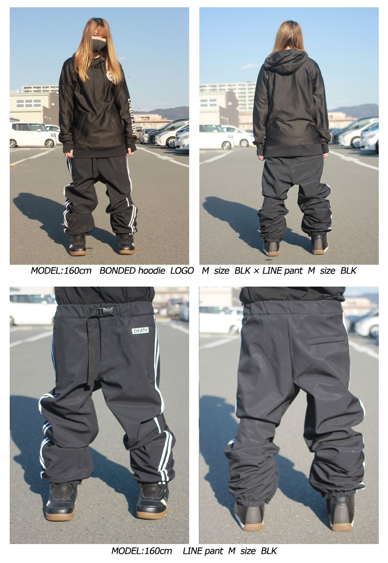 即出荷 22-23 DEATHLABEL/デスレーベル LINE pant メンズ レディース 防水パンツ スノーボードウエア 2023