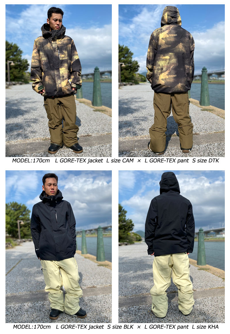 volcom ボルコム スノーパンツ GORETEX サイズL 22-23モデル