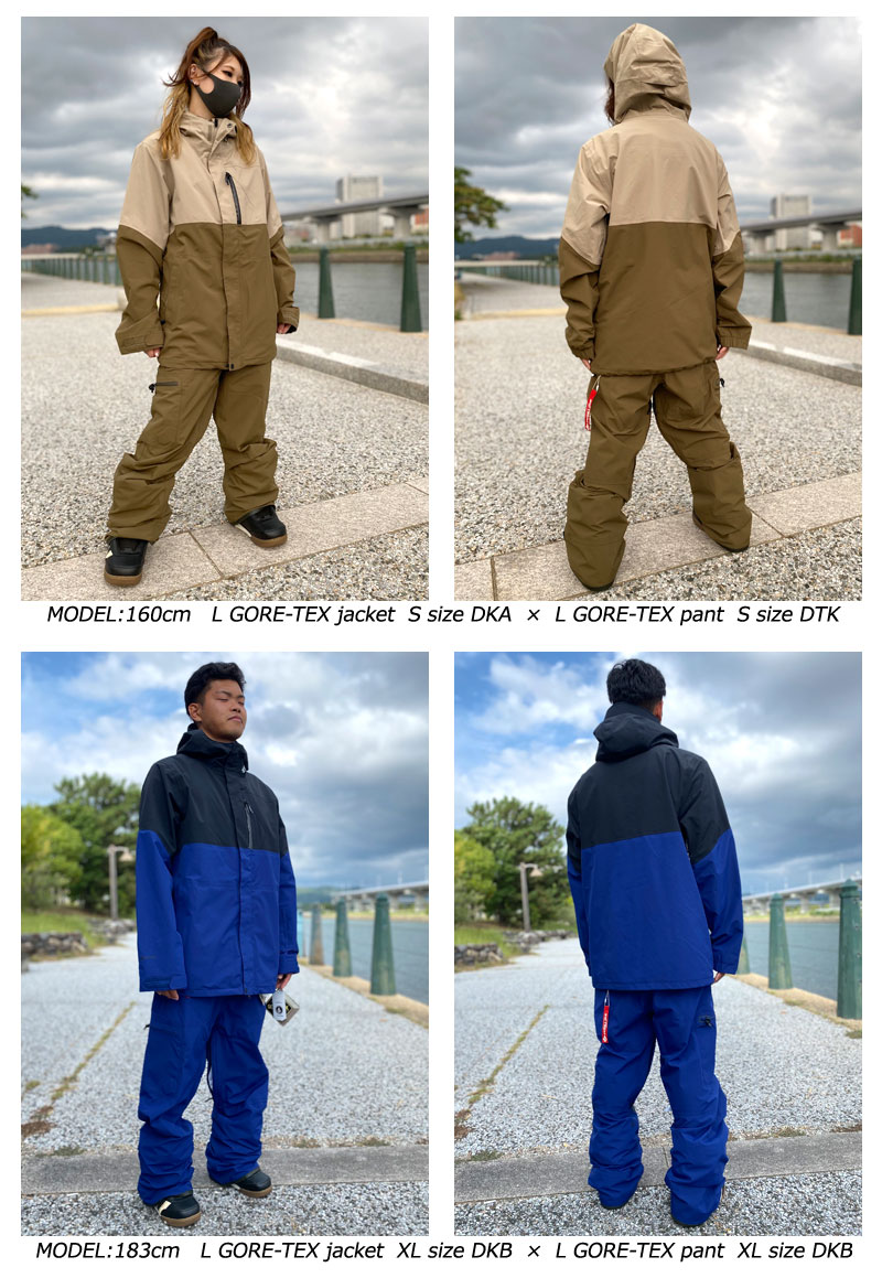 即出荷 22-23 VOLCOM ボルコム L GORE-TEX Jacket メンズ レディース 防水ゴアテックスジャケット スノーボードウェア  スノーウェアー 2023 ウエア