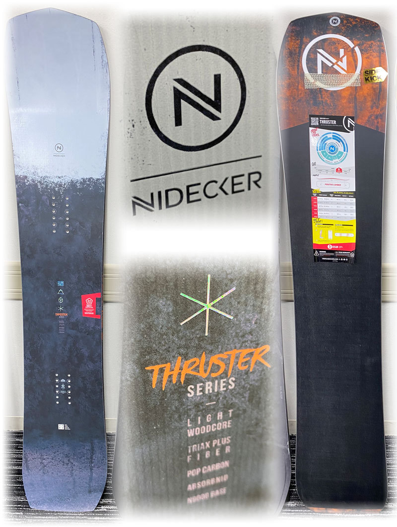 22-23 NIDECKER/ナイデッカー THRUSTER スラスター メンズ レディース スノーボード パウダー 板 2023 : nd-era  : BREAKOUT - 通販 - Yahoo!ショッピング