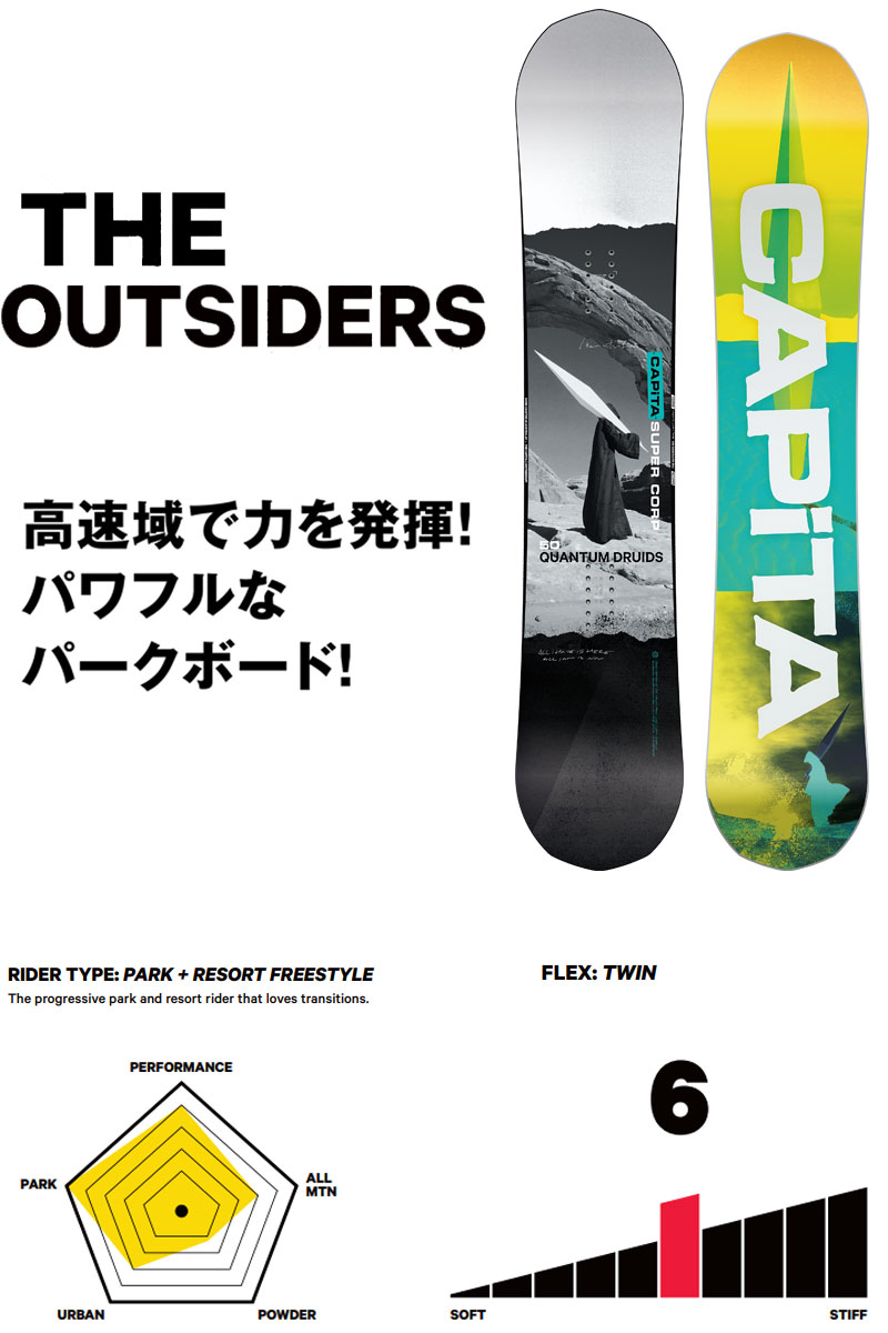 22-23 CAPITA/キャピタ THE OUTSIDERS アウトサイダー メンズ