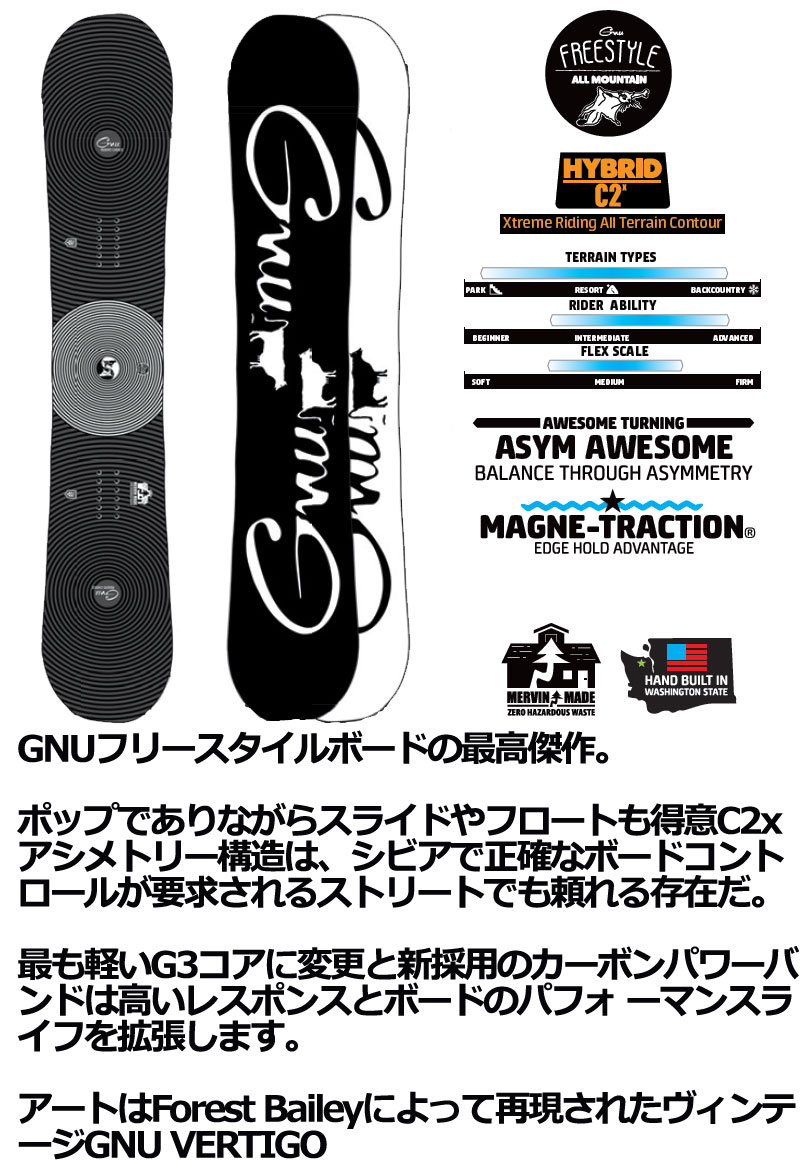 22-23 GNU/グヌー RIDERS CHOICE ライダースチョイス メンズ