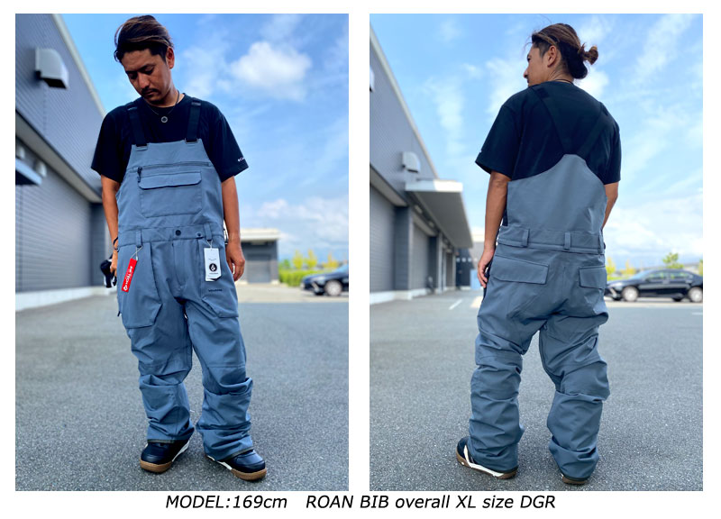 即出荷 22-23 VOLCOM/ボルコム ROAN BIB overall メンズ レディース 防水ビブパンツ スノーボードウェア スノーウェアー  2023