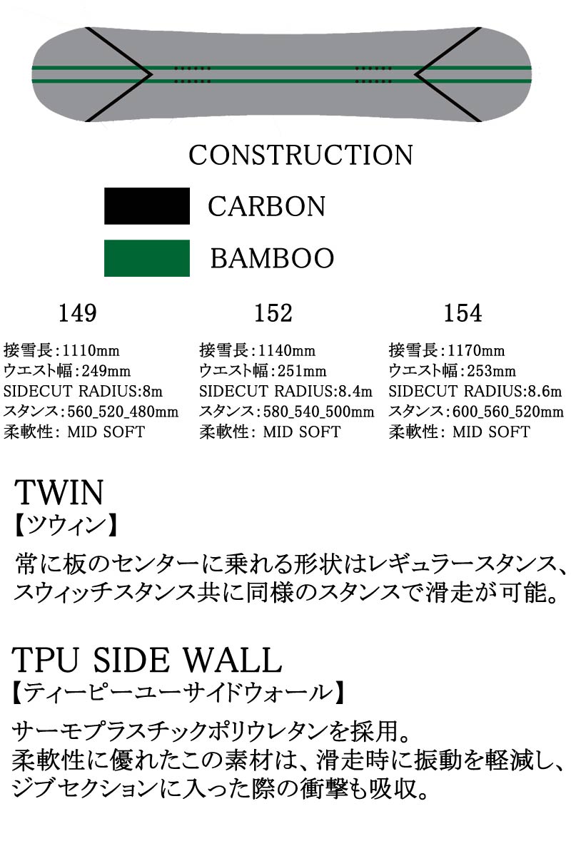 22-23 眞空雪板等 / マクウセッパントウ 閃風 センプウ メンズ