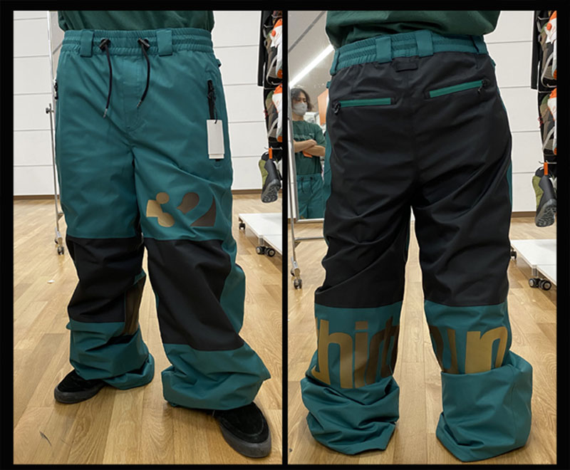 THIRTYTWO SWEEPER PANT サーティツー 21-22新作 thirtytwo】サーティーツー ZEB SWEEPER PANT スノーウェア