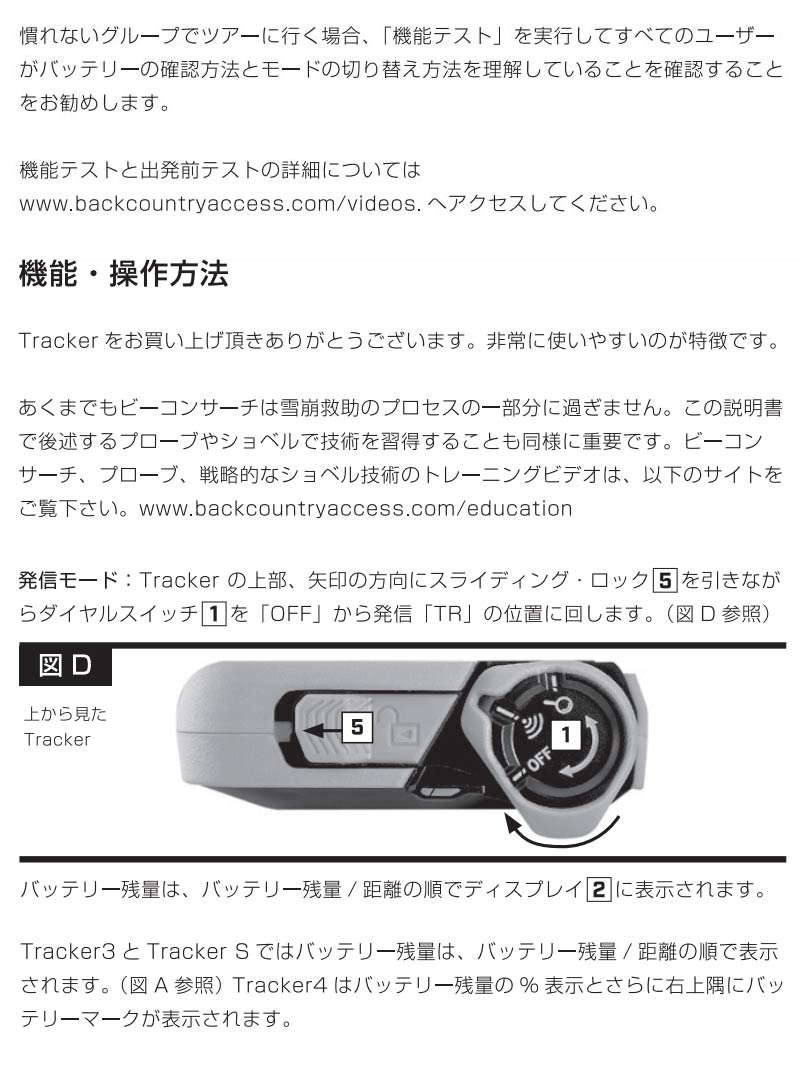 BCA / ビーシーエー TRACKER4 RESCUE PACKAGE トラッカー4