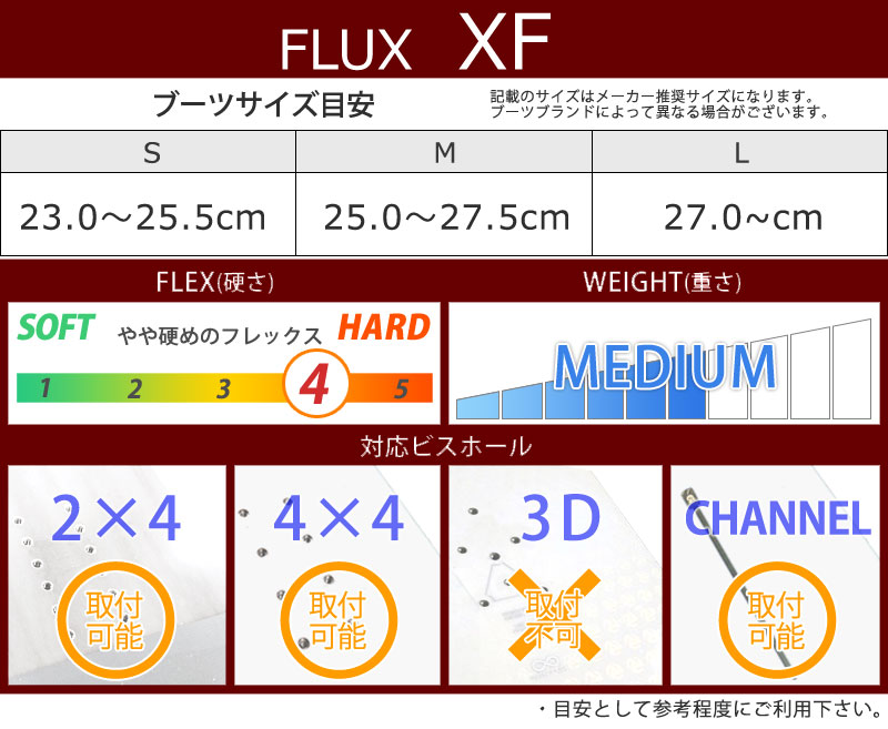 22-23 FLUX / フラックス XF メンズ レディース ビンディング