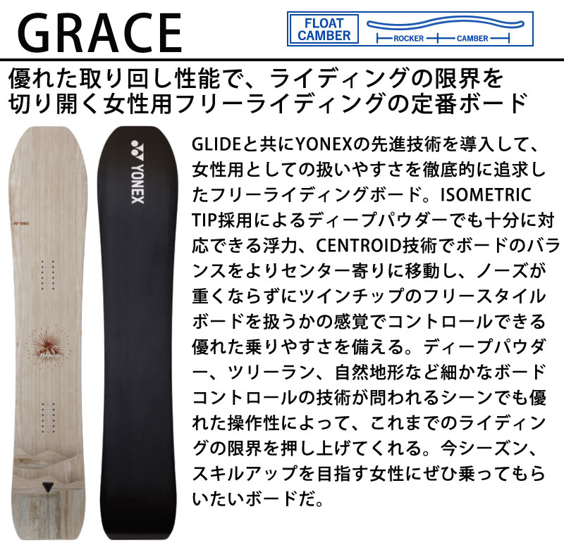 YONEX】GRACE 22-23モデル 151cm | tspea.org