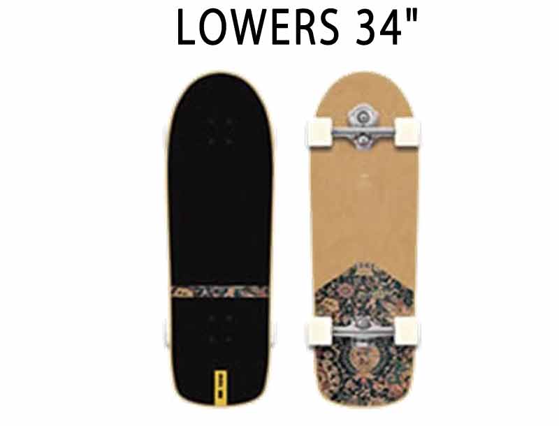 即出荷 YOW/ヤウ SKATE LOWERS ローワーズ 34inc サーフスケート ロングスケートボード ロングボード スケボー オフトレ :  23yow-lws : BREAKOUT - 通販 - Yahoo!ショッピング