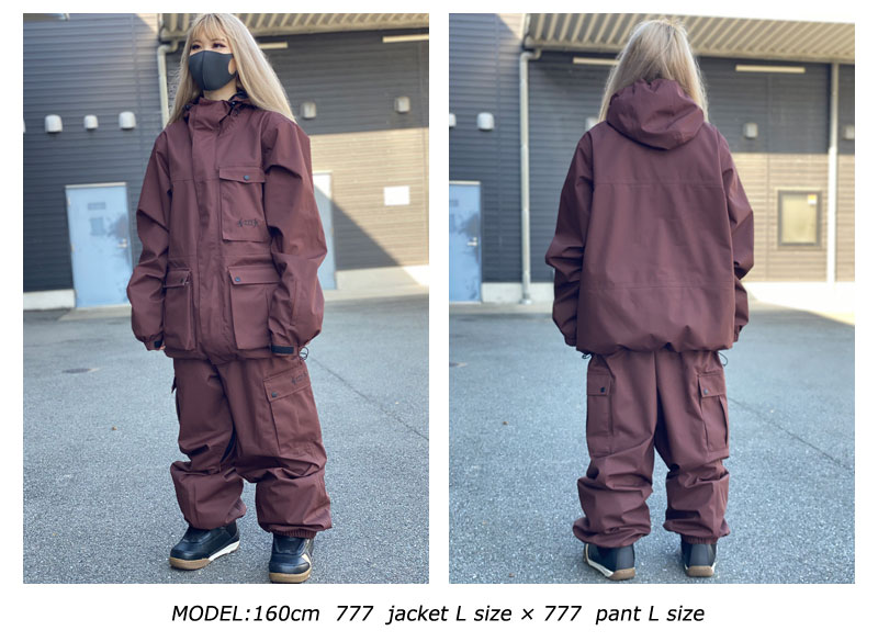 23-24 NOMADIK/ノマディック 777 jacket メンズ レディース 防水