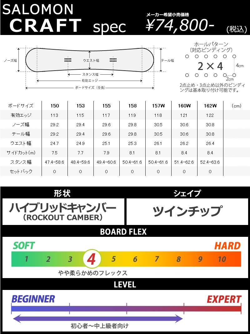 SALOMON（サロモン） 23-24 SALOMON / サロモン CRAFT クラフト メンズ