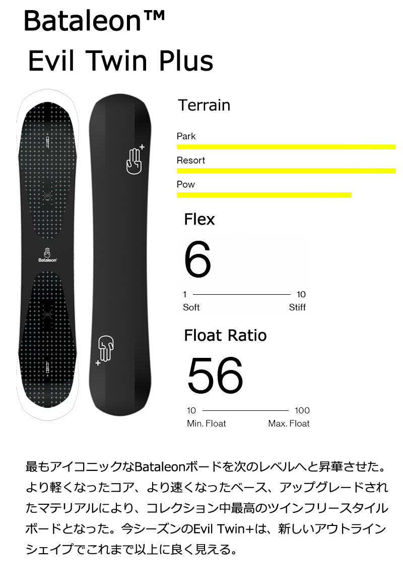 23-24 BATALEON / バタレオン EVIL TWIN PLUS エビルツイン プラス
