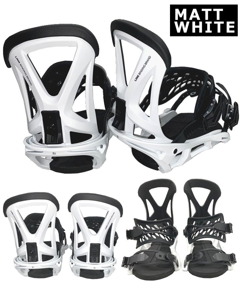 スノボ ビンディング LINK EXV2.0 サイズL 美品！初心者におすすめ！ LINK（リンク） 即出荷 23-24 LINK /リンク EXV2.0 イーエックスブイ