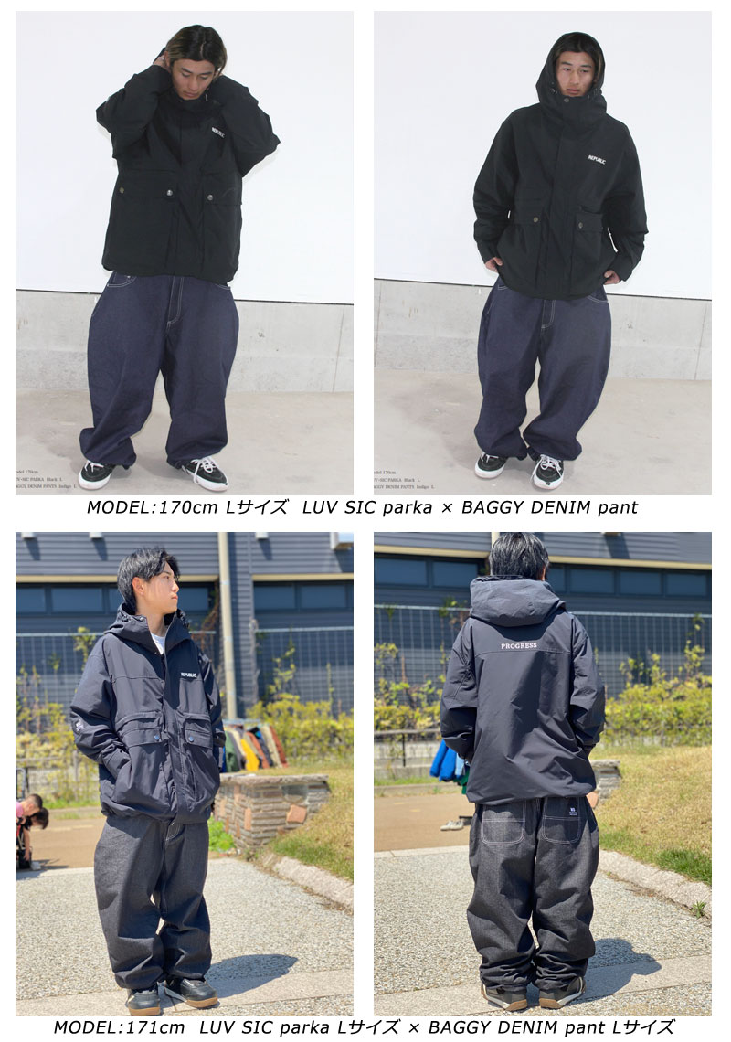 23-24 REPUBLIC &CO/リパブリック LUV SIC parka メンズ レディース