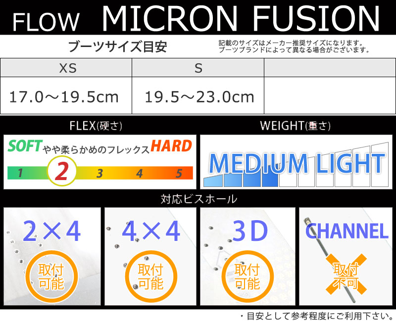 FLOW（フロー） 23-24 FLOW / フロー MICRON FUSION マイクロン