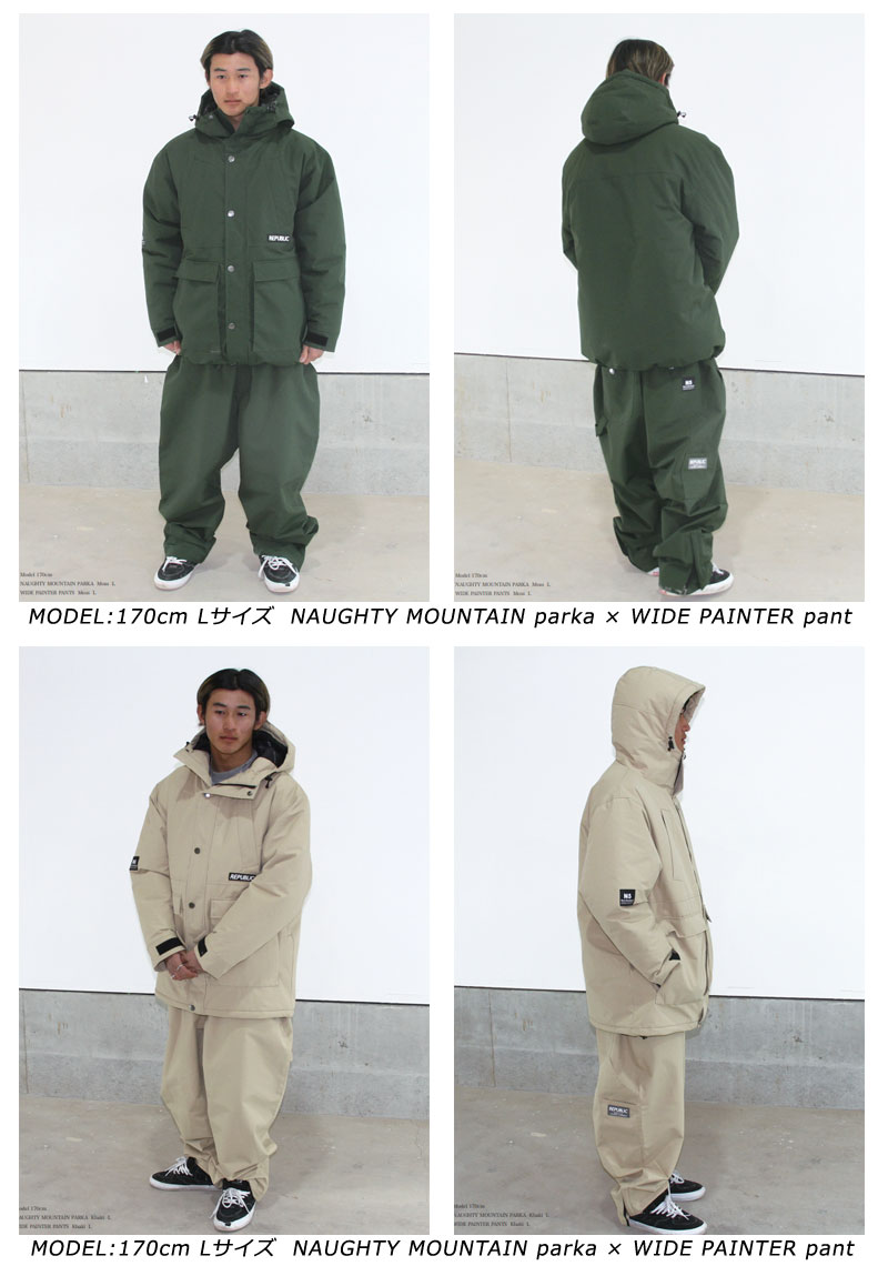 23-24 REPUBLIC &CO/リパブリック NAUGHTY MOUNTAIN parka