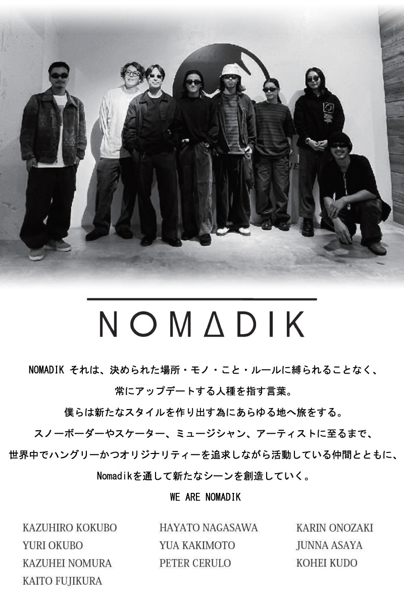 23-24 NOMADIK/ノマディック 777-G jacket & pant 上下セットメンズ 
