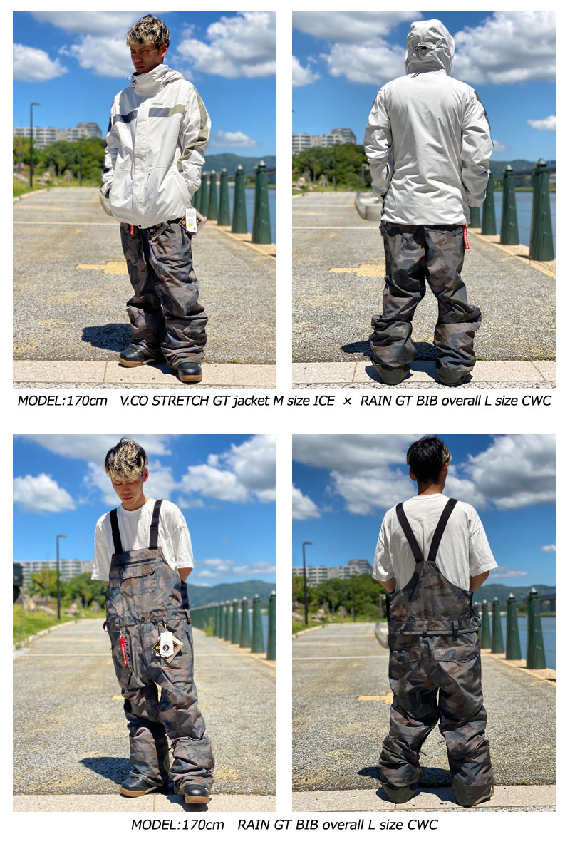 23-24 VOLCOM/ボルコム RAIN GORE-TEX BIB overall メンズ レディース 防水ゴアテックスビブパンツ  スノーボードウェア スノーウェアー 2024