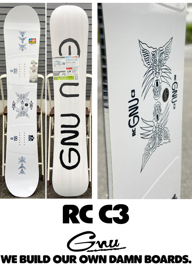 23-24 GNU / グヌー RC C3 ライダースチョイス メンズ スノーボード