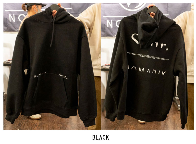 23-24 NOMADIK/ノマディック SPUR hoodie メンズ レディース フーディー スノーボードアパレル スノーパーカー 2024