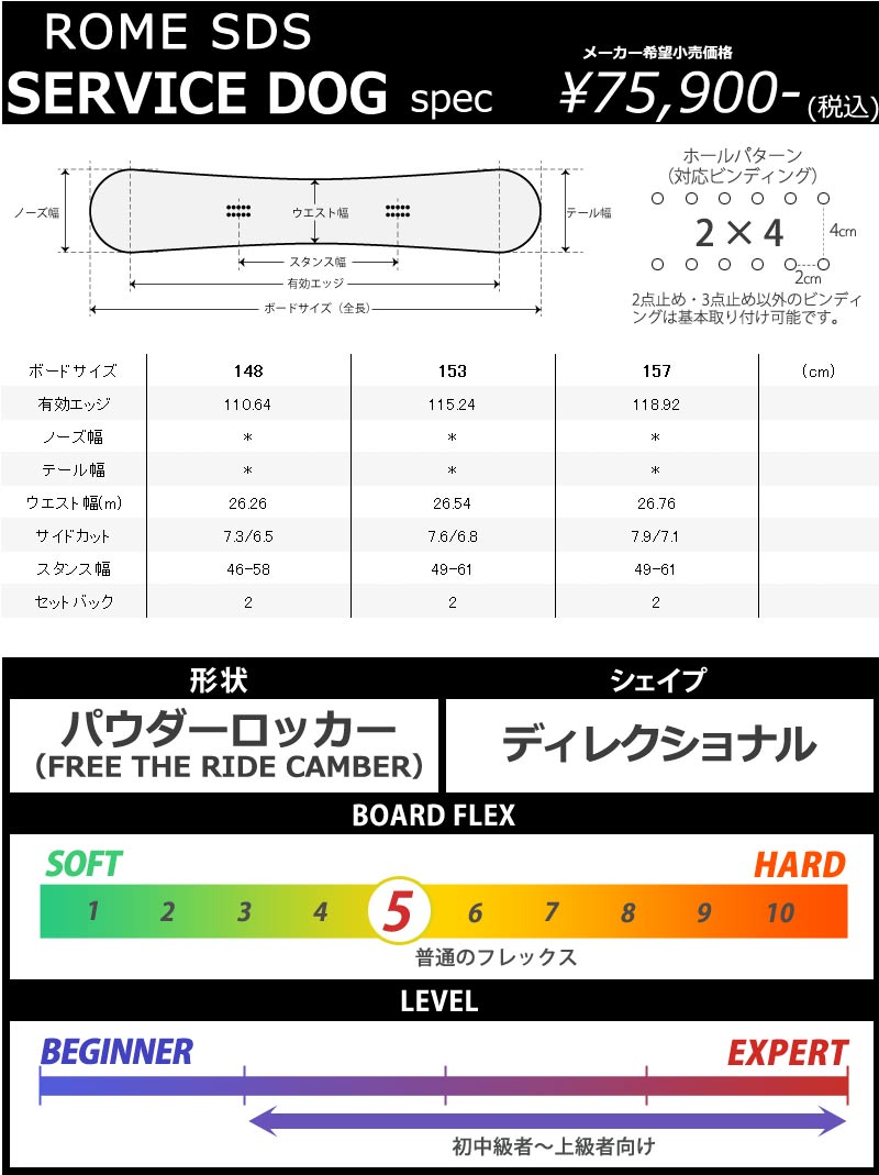 23-24 ROME SDS / ローム SERVICE DOG サービスドッグ メンズ スノーボード パウダー カービング 板 2024 型落ち :  divi : BREAKOUT - 通販 - Yahoo!ショッピング