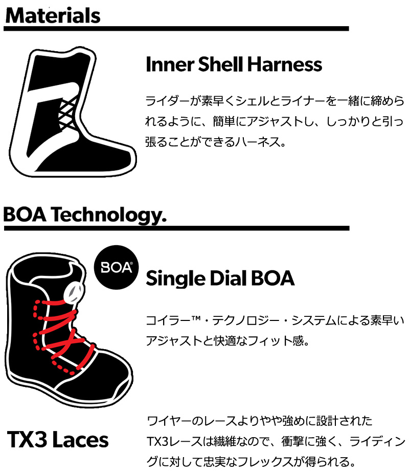 ROME SDS 23-24 SDS/ローム STOMP BOA ストンプ ボア メンズ
