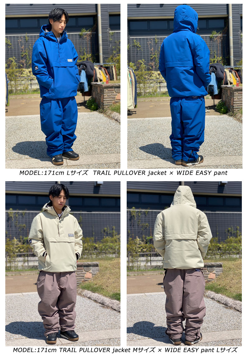 23-24 REPUBLIC &CO/リパブリック TRAIL PULLOVER jacket メンズ レディース 防水プルオーバージャケット  スノーボードウェア スノーウェアー 2024