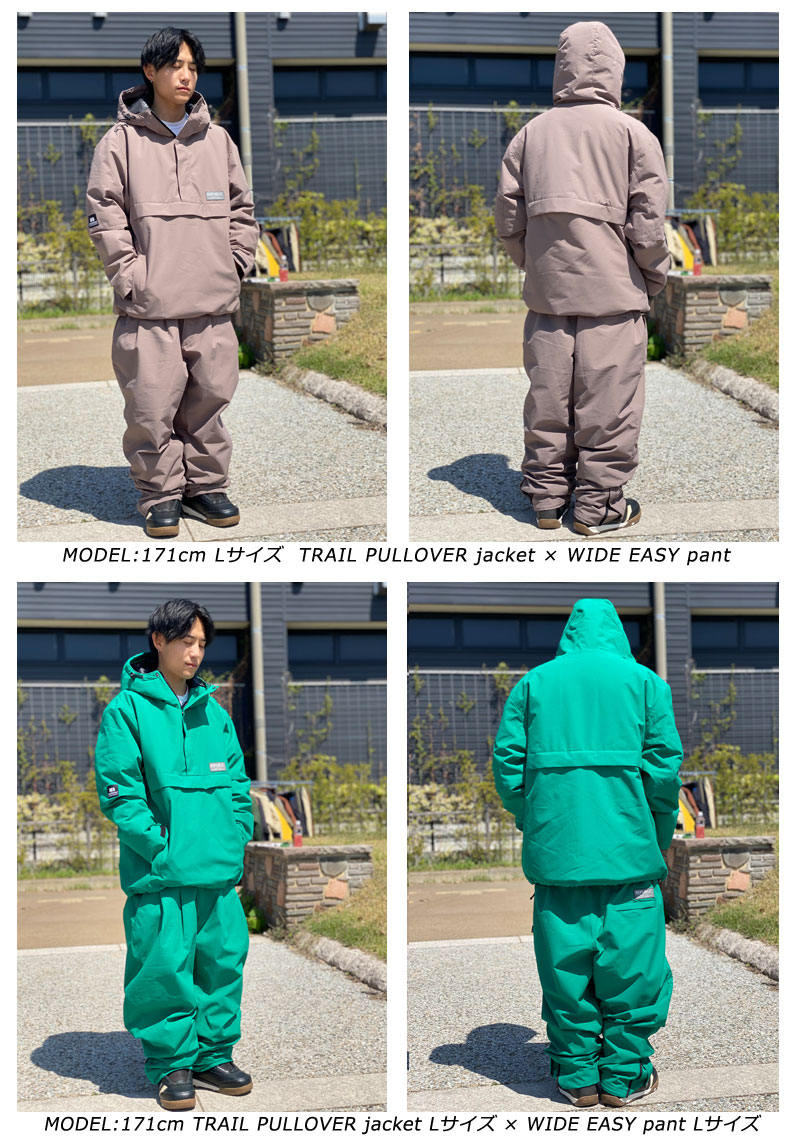 23-24 REPUBLIC &CO/リパブリック TRAIL PULLOVER jacket メンズ 