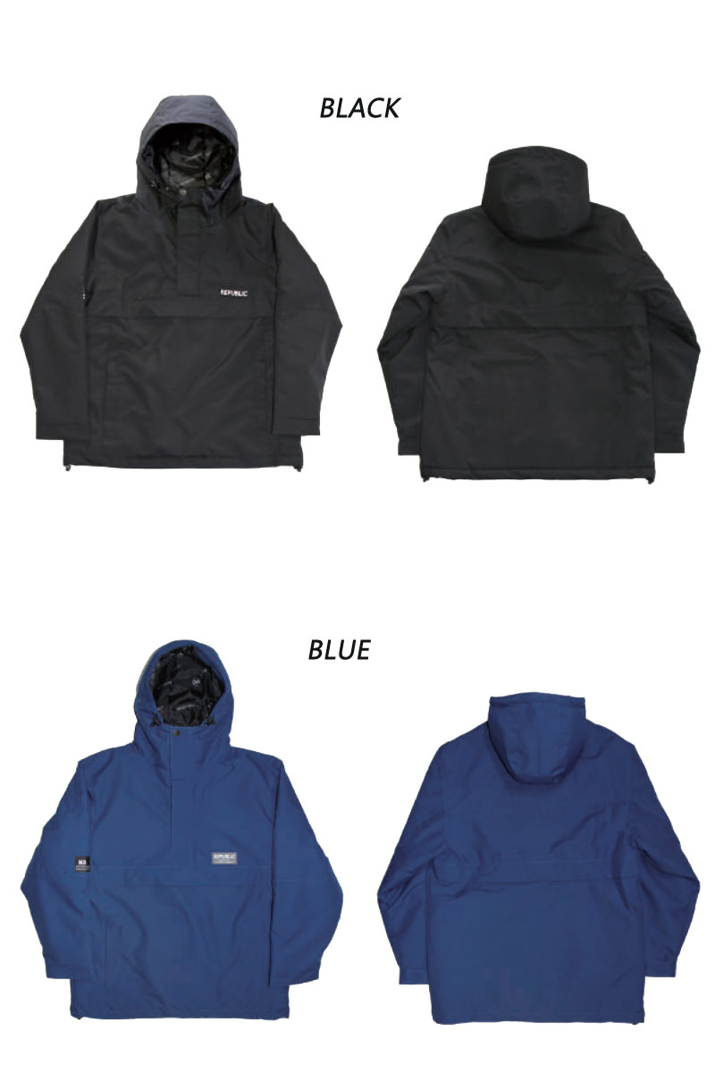 23-24 REPUBLIC &CO/リパブリック TRAIL PULLOVER jacket メンズ 