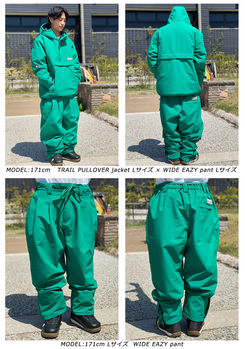 23-24 REPUBLIC &CO/リパブリック WIDE EAZY pant メンズ レディース ワイドイージーパンツ スノーボードウェア  スノーウェアー 2024