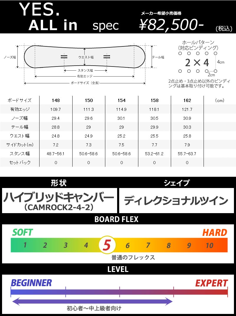 23-24 YES / イエス ALL in オールイン メンズ レディース