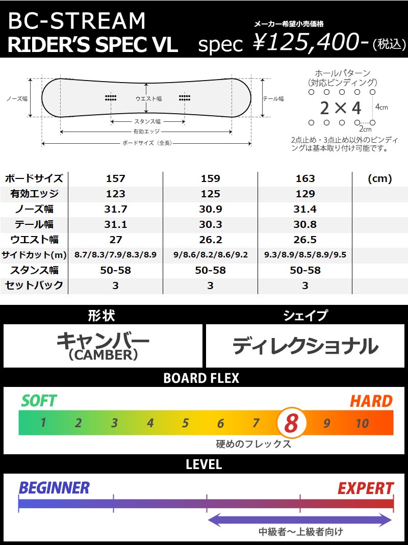 23-24 BC-STREAM/ビーシーストリーム RIDER'S SPEC VL ライダース