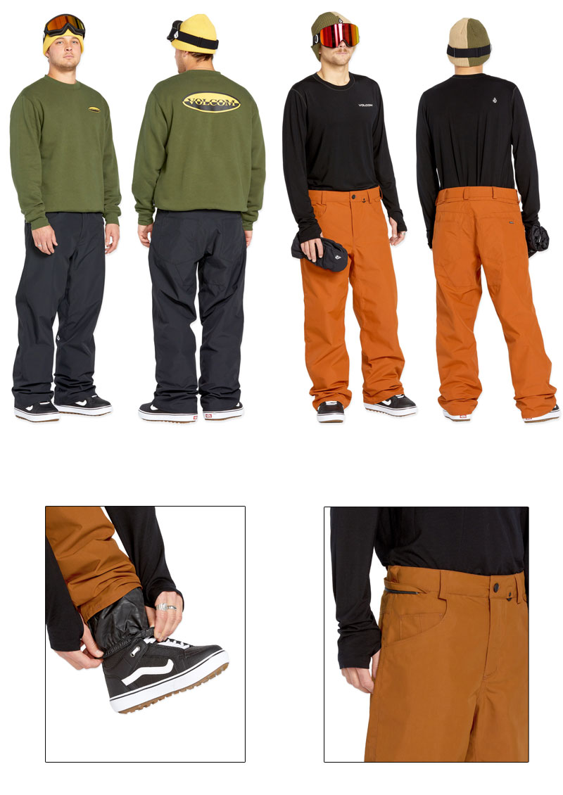 VOLCOM（ボルコム） 24-25 VOLCOM/ボルコム 5-POCKET pant 着用説明