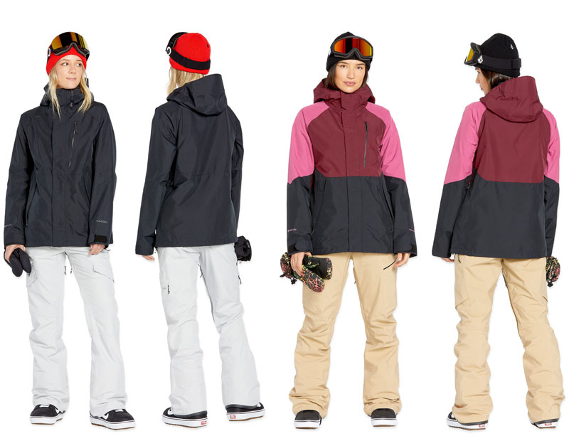 ボルコムレディーススノーボードウェア　上下M ゴアテックス VOLCOM（ボルコム） 24-25 VOLCOM/ボルコム V.CO ARIS INS GORE-TEX