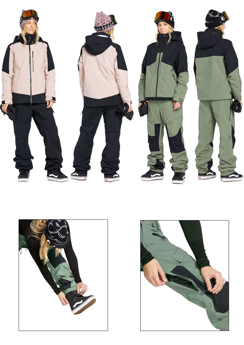 volcom GORE-TEX レディーススノーボード　パンツ VOLCOM（ボルコム） 24-25 VOLCOM/ボルコムV.CO AT STRETCH GORE-TEX