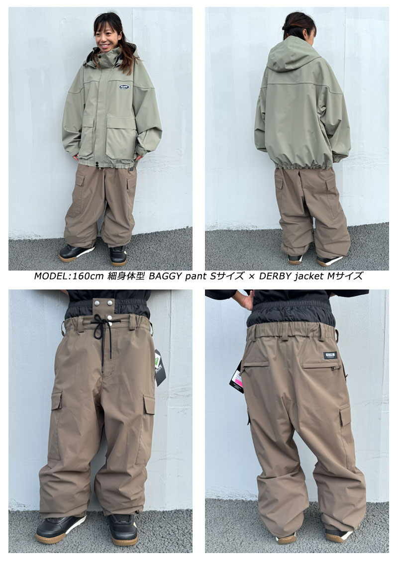 24-25 SCAPE/エスケープ BAGGY pant メンズ レディース 防水パンツ スノーボードウェア スノーウェアー 2025 :  svd-dpn2 : BREAKOUT - 通販 - Yahoo!ショッピング