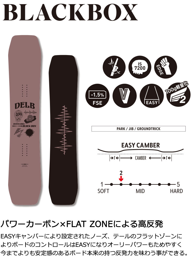 DEATH LABEL 24-25 DEATH LABEL / デスレーベル BLACKBOX ブラック