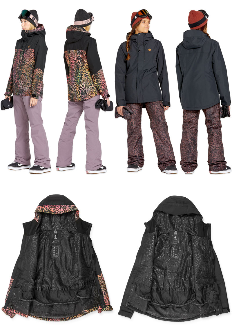 超美品！VOLCOM　BOLT INS JKT 　スノーボードジャケット　M VOLCOM Womens Bolt Insulated Jacket - Black