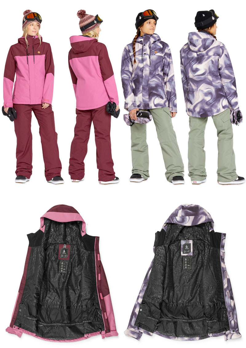 超美品！VOLCOM　BOLT INS JKT 　スノーボードジャケット　M VOLCOM Womens Bolt Insulated Jacket - Black