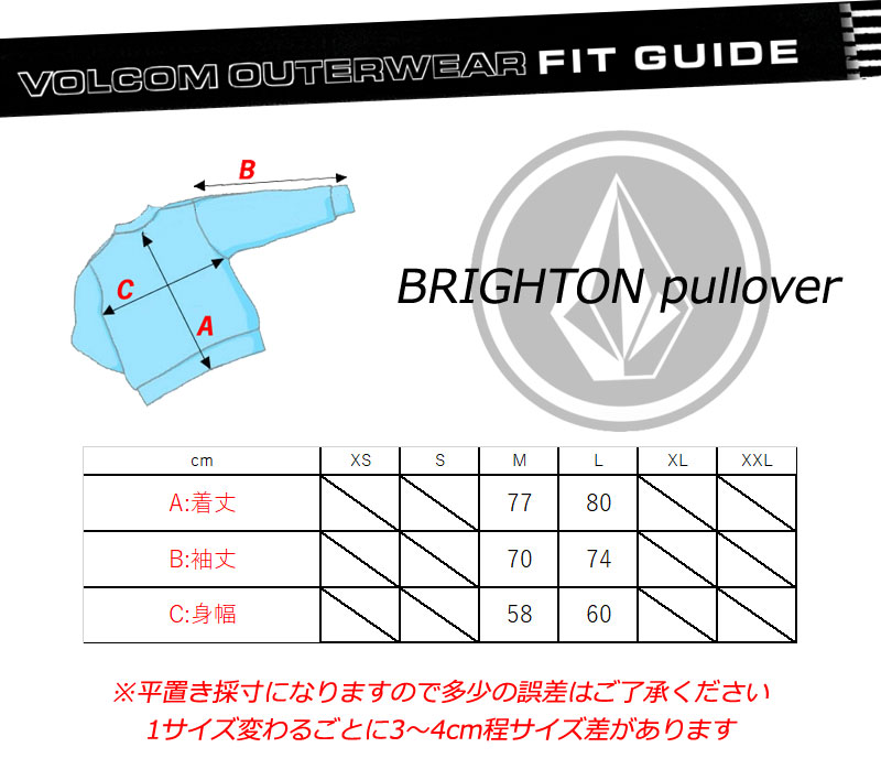 VOLCOM（ボルコム） 24-25 VOLCOM/ボルコム BRIGHTON pullover 着用