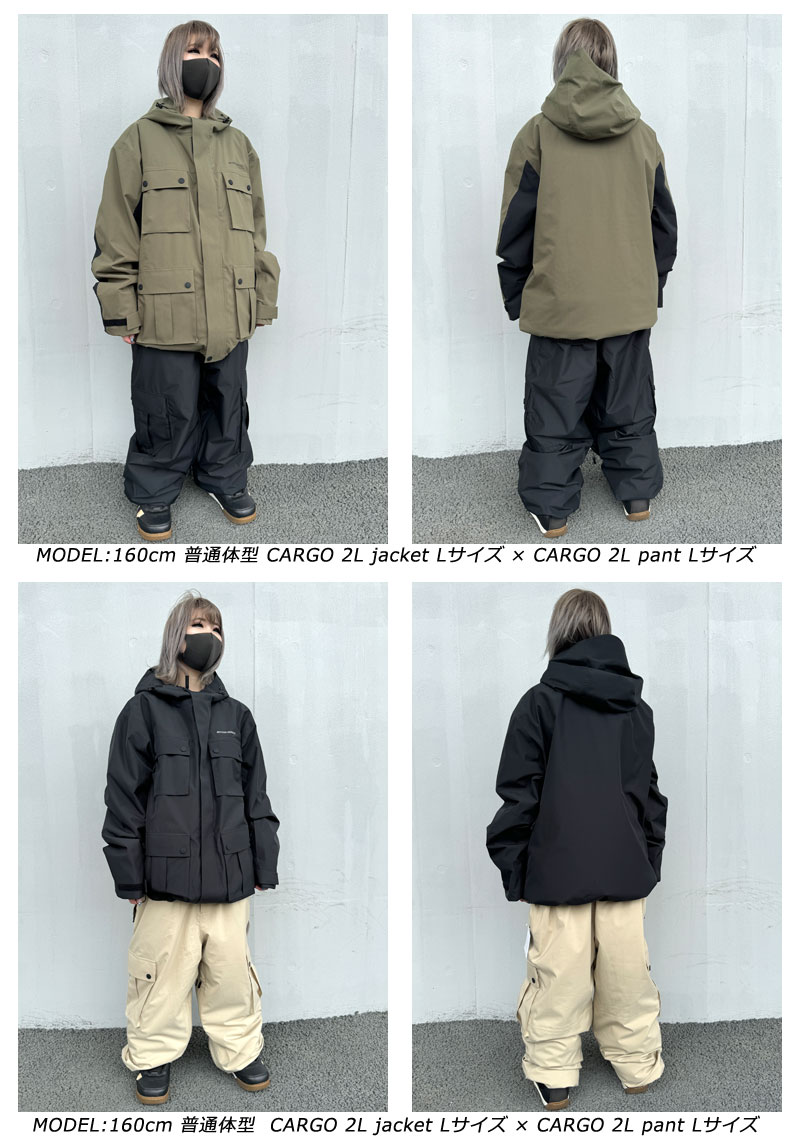 24-25 BEYOND MEDALS/ビヨンドメダルズ CARGO 2L jacket メンズ