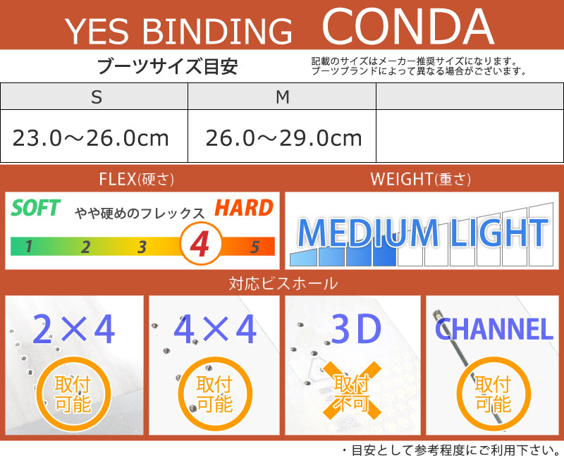 24-25 YES BINDING / イエスバインディング ロブスター CONDA